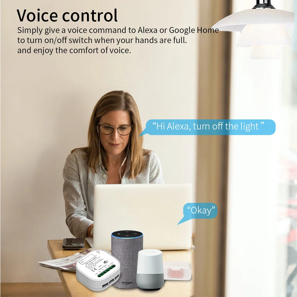 Tuya WiFi Smart Self-Powered L - đánh giá và giá Smart Home Switch