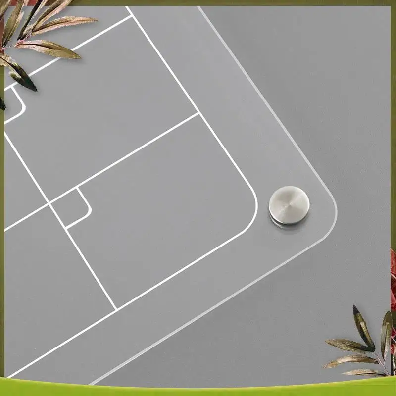 ABDW-2 шт. прозрачный акриловый магнитный 16X12 дюймов для холодильника, прозрачная доска, холодильник для сухого стирания для многоразового планировщика с маркерами для сухого стирания