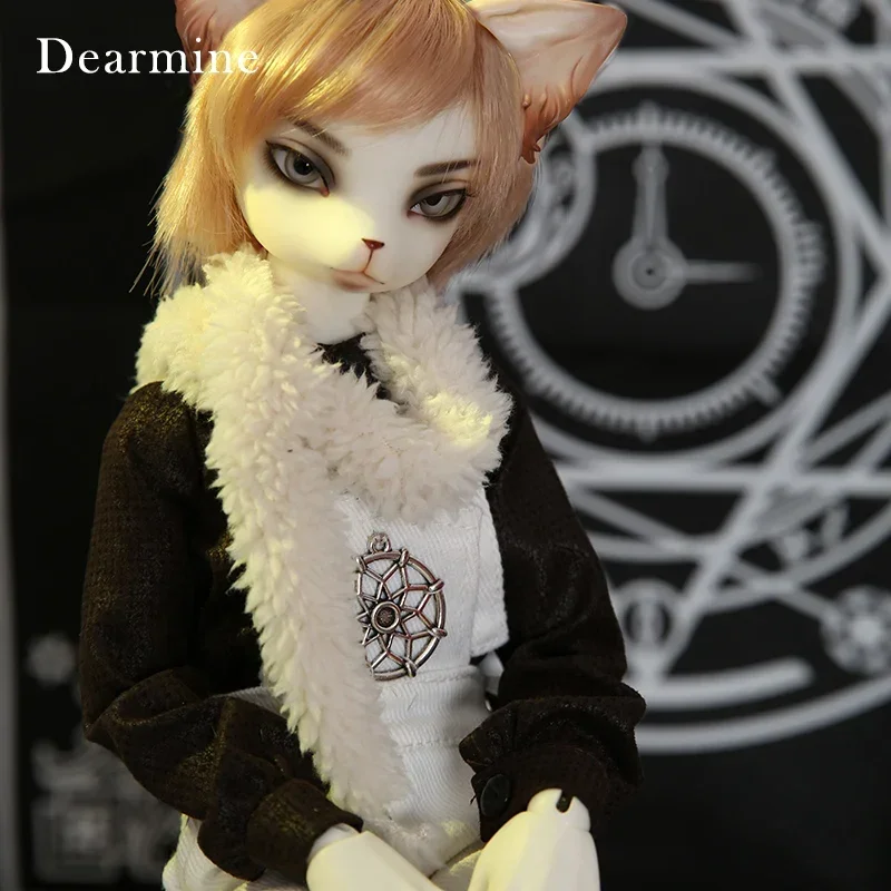 

OUNEEIFS Oskar Creature Claw Dearmine 1/4 bjd sd resin figures body model man dolls eyes High Quality toys cat make up