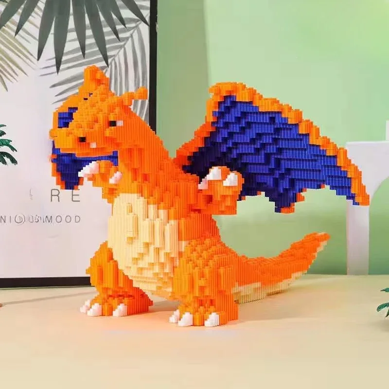 Dinosaur Assembled Building Blocks Model Bricks Toy for Children Gifts Micro Mini Building Blocks Puzzle Toys Desktop Decoration