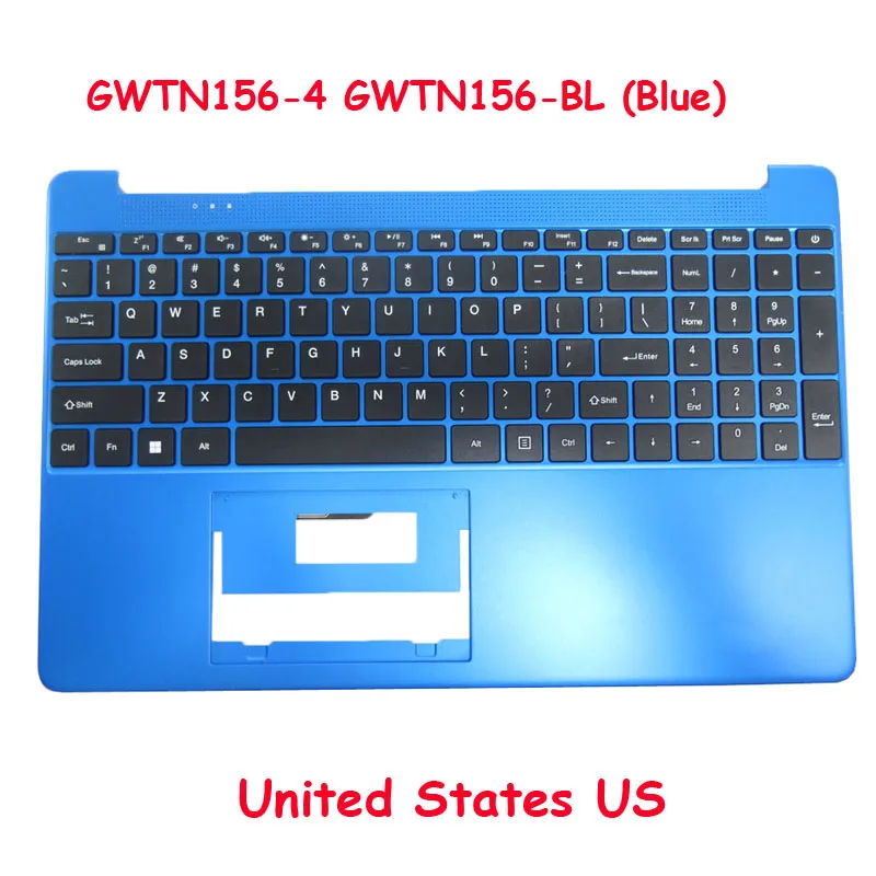 Laptop Black Blue Grey PalmRest&Keyboard For Gateway GWTN156-4 MB3661028 N15CS9 X317H F0041-028 PRIDE-K3960 English No Touchpad