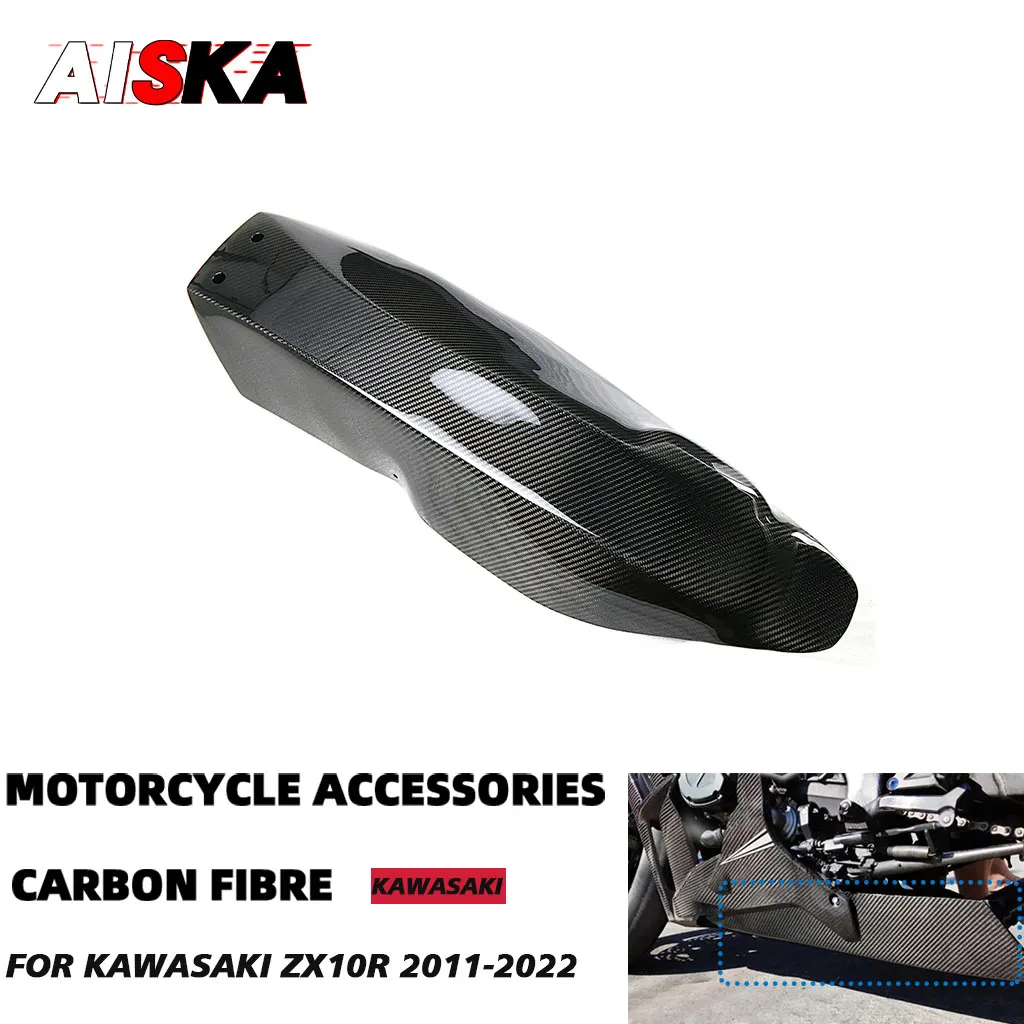 

Race Belly Pan For KAWASAKI ZX10R ZX 10R 2011 - 2022 Motorcycle Full Carbon Fiber Spoiler Lower Side Panel Fairings Accessories