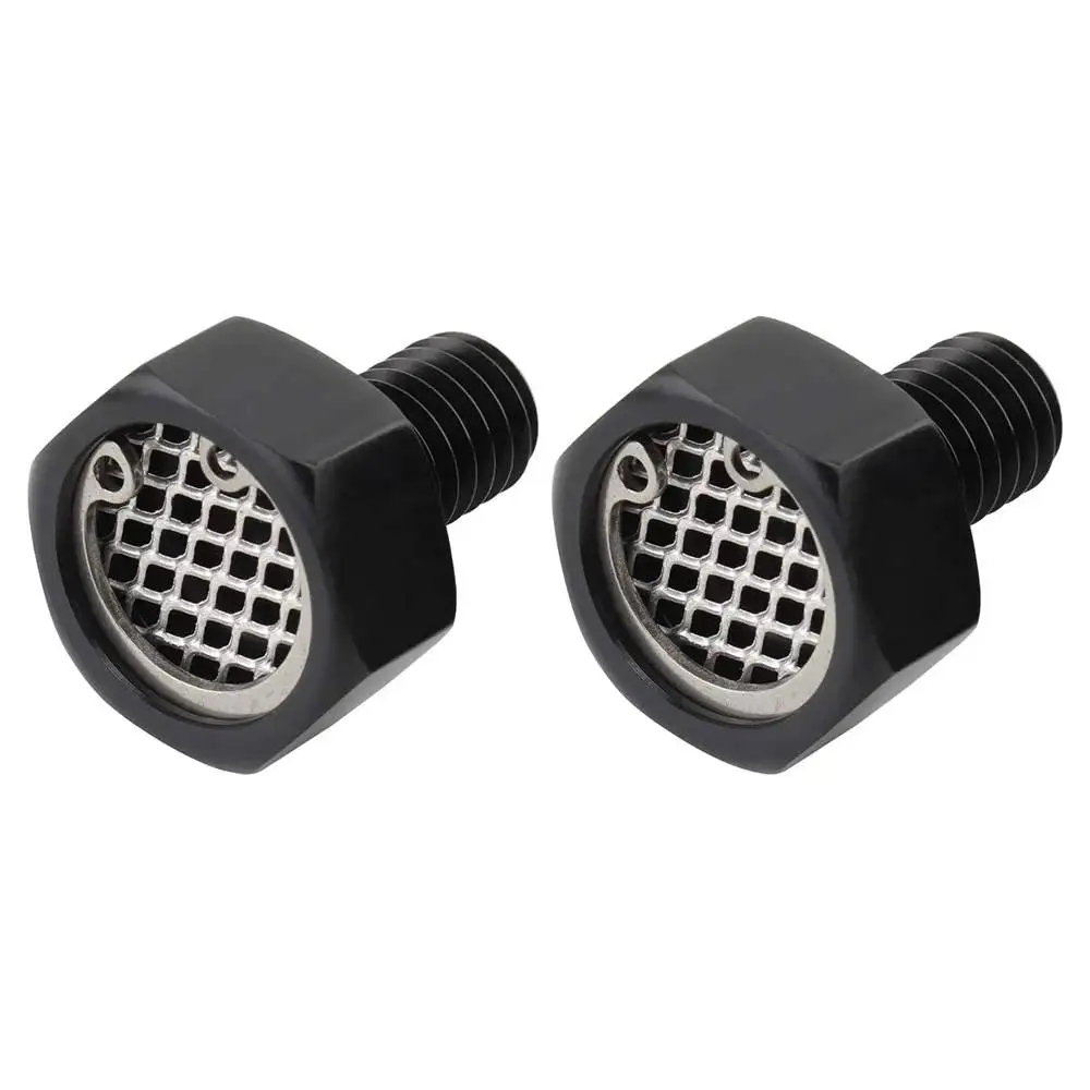 

Motorcycle Breather Bolts Air Filter Cleaner Aluminum 3/8-16 by 5/8 Black Chrome For Harley 1994-2014 Dyna CVO Softail Touring