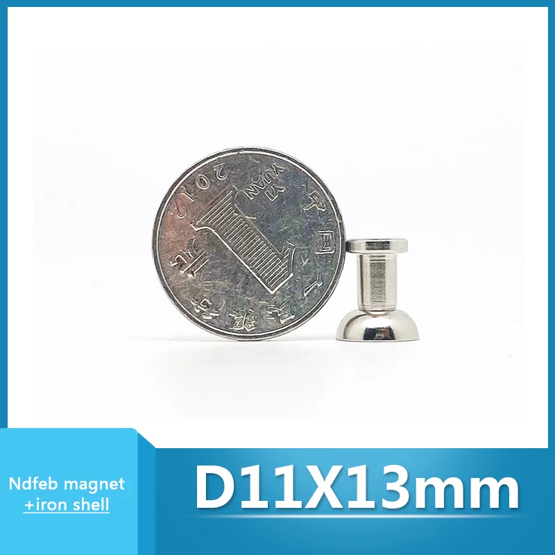 D11x13 Neodymium Strong Magnetic Nails Metal Strong Magnetic Thumbnails Magnetic Fridge Pastes D12x16Magnet  Thumbtack D12*16