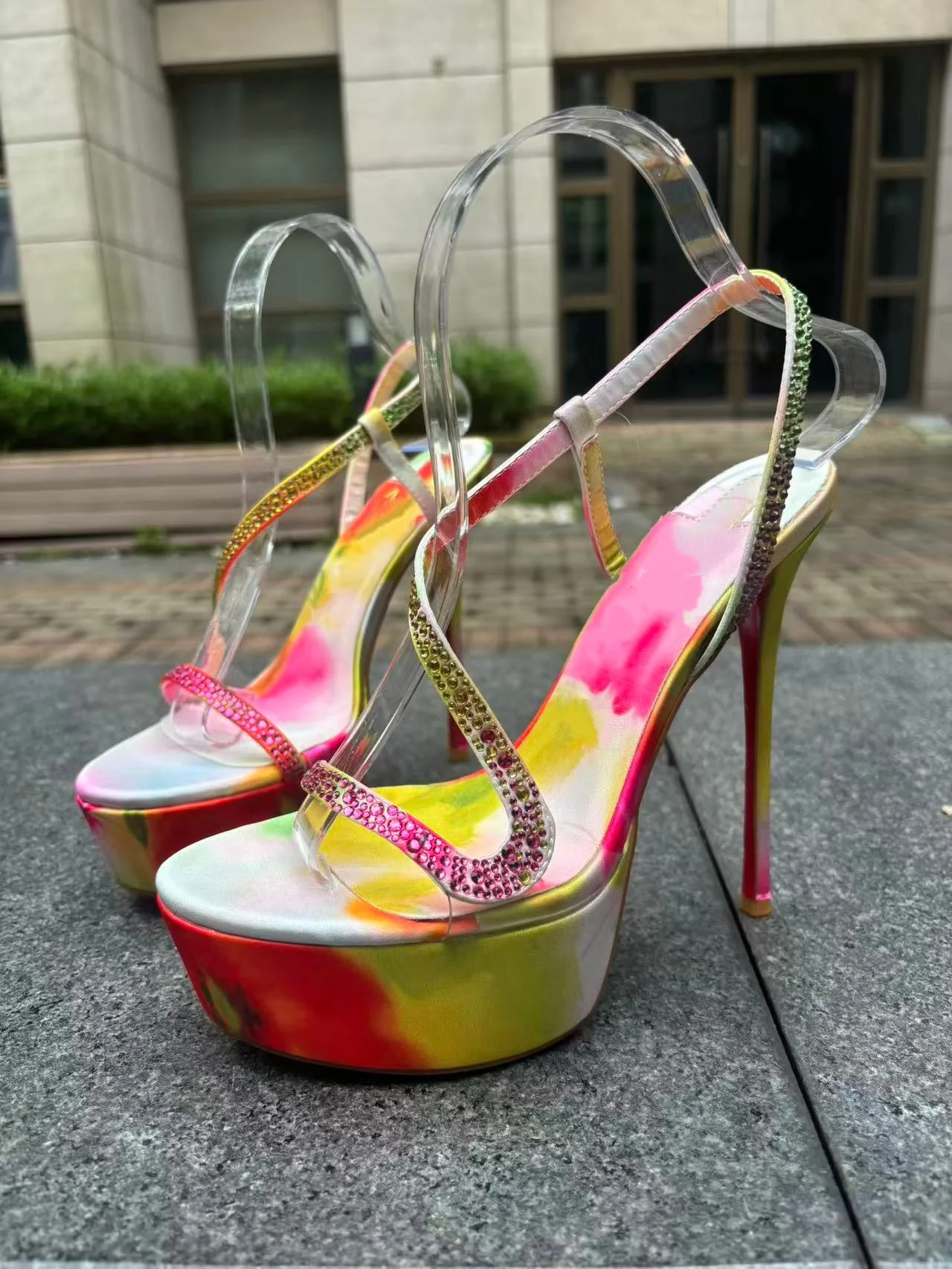 Sandal Wanita Musim Panas Plat - Rhinestone Sandal Women ulasan dan harga