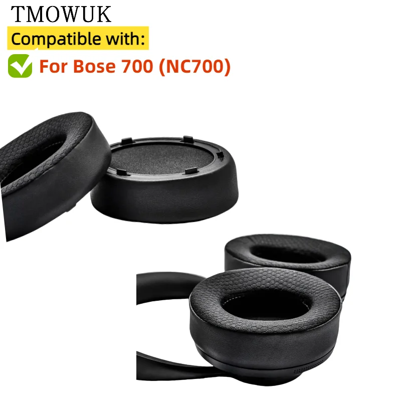 

Replacement Protein Leather Ear Pads Cushion Cover Earpads for Bose 700 Headset