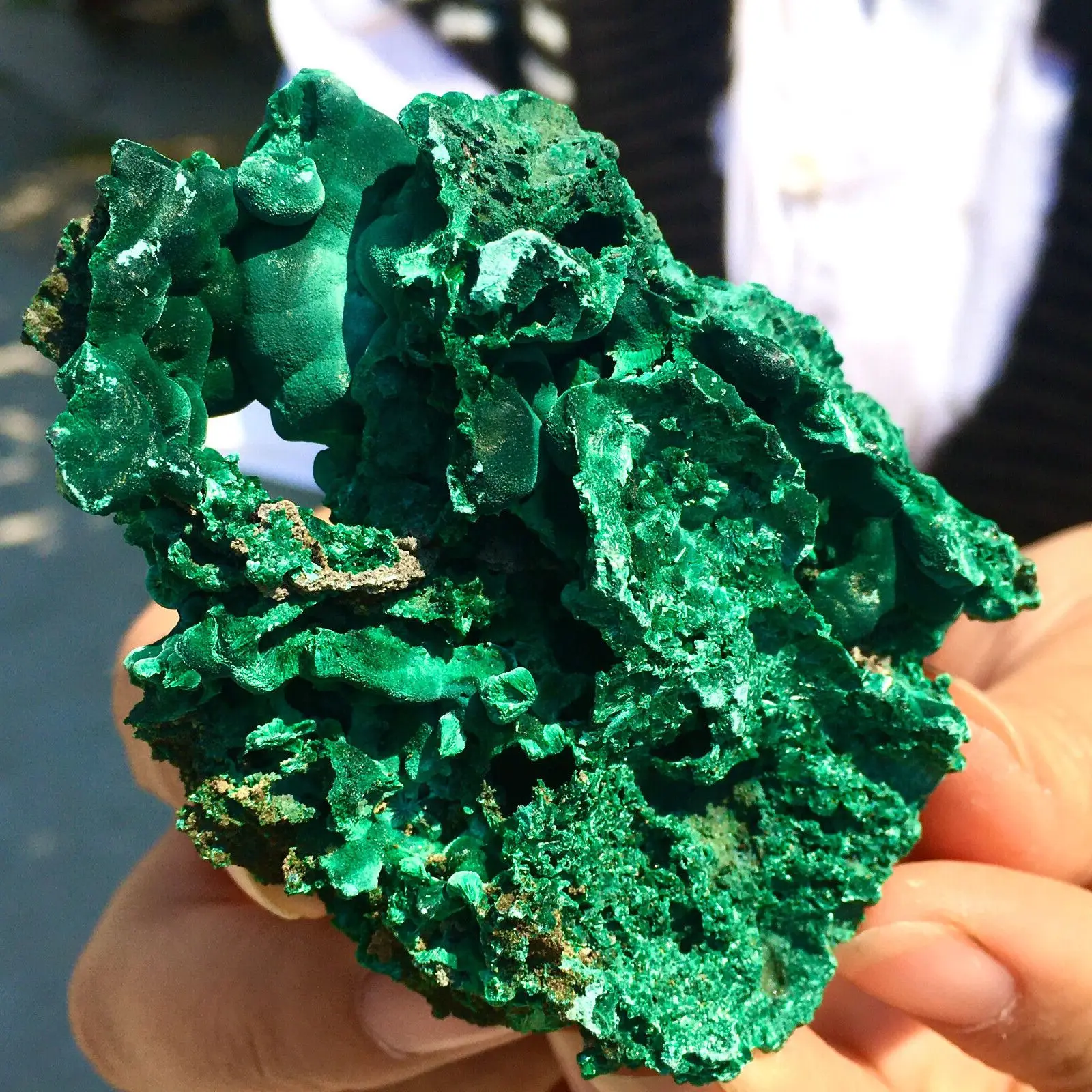 

AAA+ Magical Natural Acicular Malachite Cluster Quartz Crystal Restoration Specimen Healing Home Office Degaussed Decorative Gem