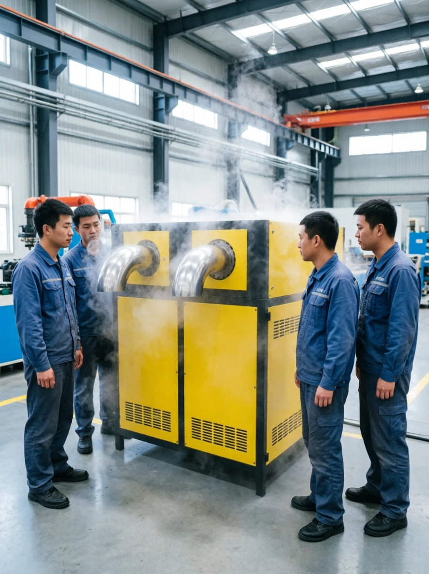 Dry Ice Pellet Making Machine Push Wheel Mobile Design Simple Operation Small Factory Dry Ice Particle Manufacturing Equipment
