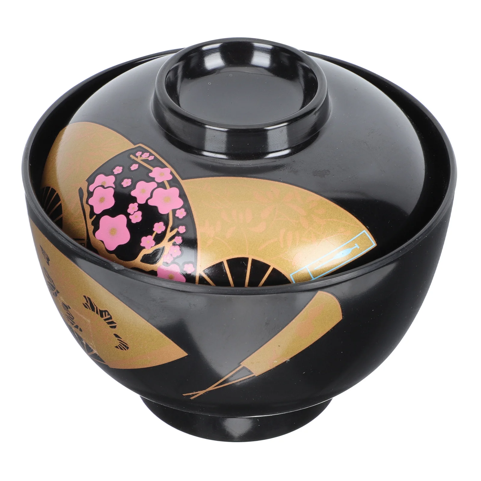 

Japanese Style Soup Bowl Large Thickened Covered Miso Soup Tureen Stable Non-Slip Household Tableware Drop Resistant Kitchen
