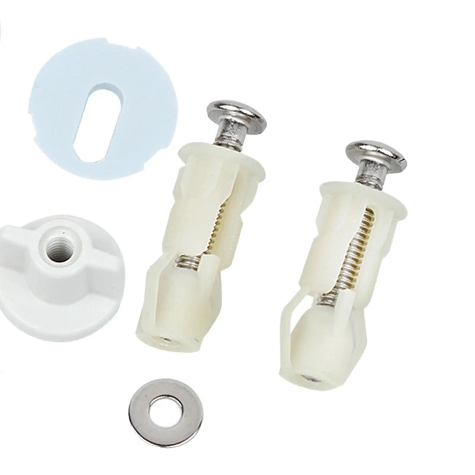 

Universal Toilet Seats Screws Fix Expanding Screws Fastener Hardware Heavy Duty Nuts Washers Hinges Fittings Supplies