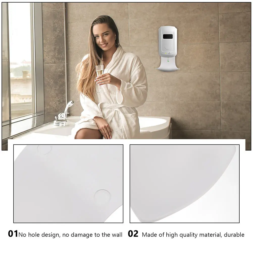 

2Pcs Soap Droplet Tray Froth Soap Catch Tray Easy Install No Tools Needed Fits All Sterilizers Home Hotel Bathroom Use