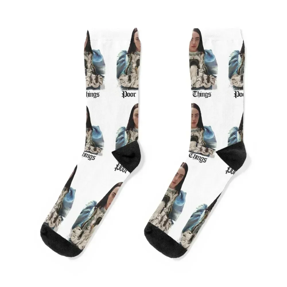 POOR THINGS-Film Socks Stockings soccer anti-slip Novelties kawaii Socks Ladies Men's