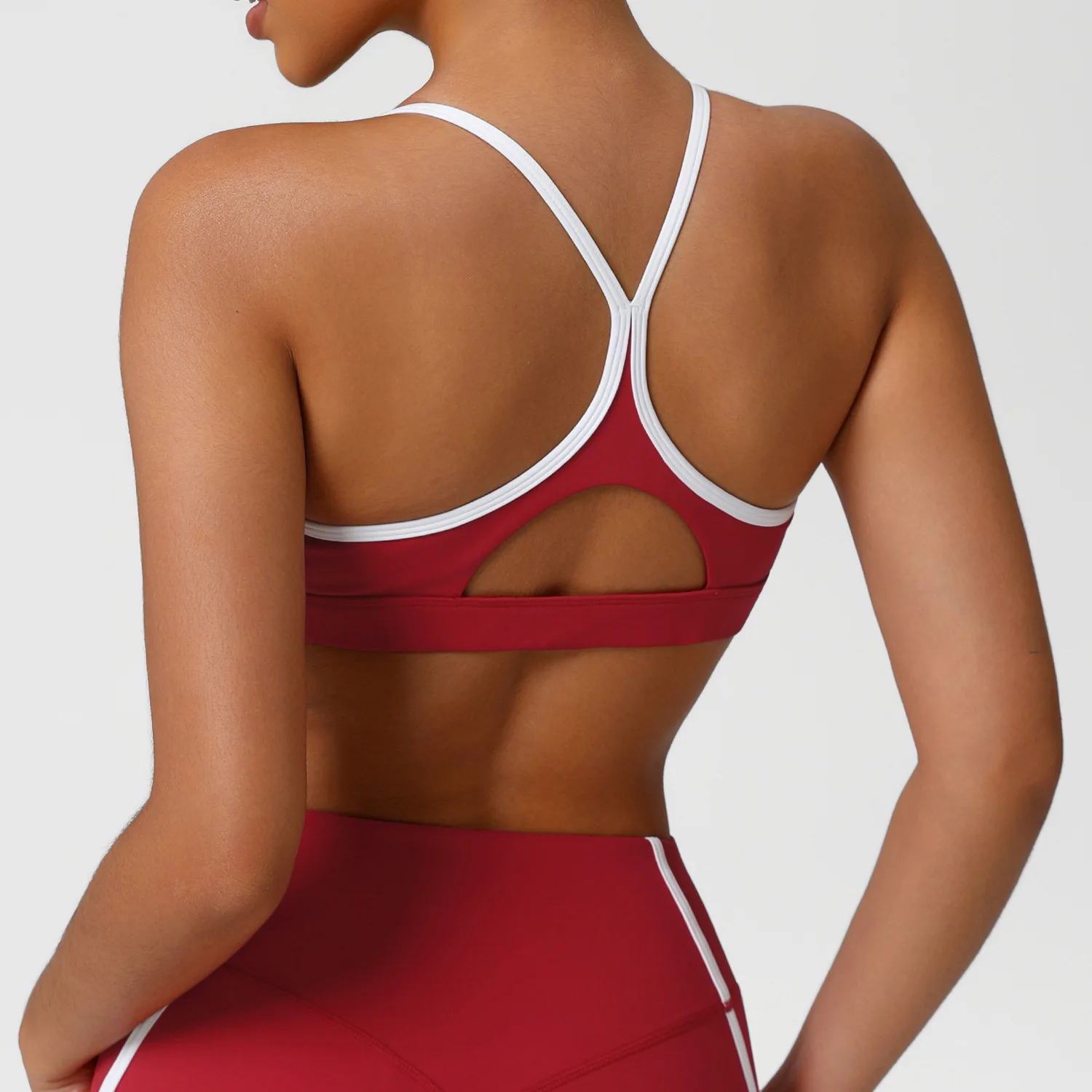 Stretchy Soft Sports Underwear Women High Impact Fitness Yoga Bra Breathable Quick Dry Gym Crop Top Female Workout Clothes view 4