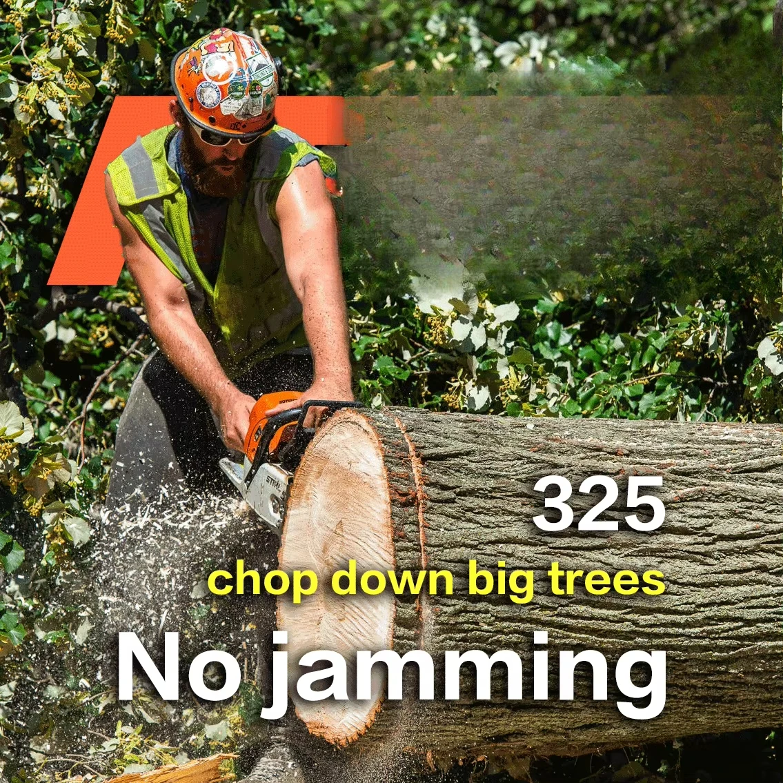 شفرات المنشار 20 بوصة 325 063 مع محرك خلفي آمن لملحقات أدوات حديقة البنزين/الغاز #5