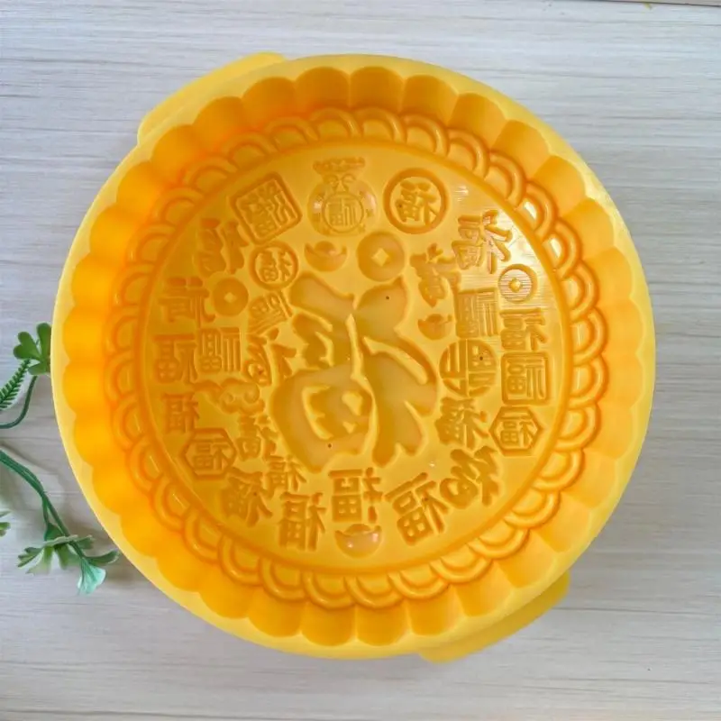 QX2E Hand Press Mooncakes Maker With Customizable Thickness And Height Pastries Dessert Mould For Baking Enthusiasts