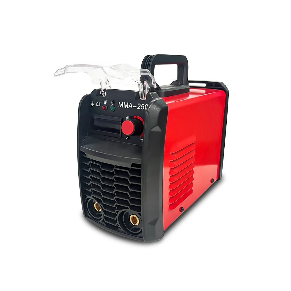 Mini Portable DC Manual Arc Welder with Transparent Panel Cover  US/EU Plug Optional for Home Use