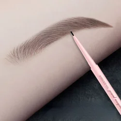1Pc Ultra Fine Double-Ended Eyebrow Pencil Waterproof Sweat-proof Long Lasting Professional Eye Makeup for Women Wholesale 1.5mm