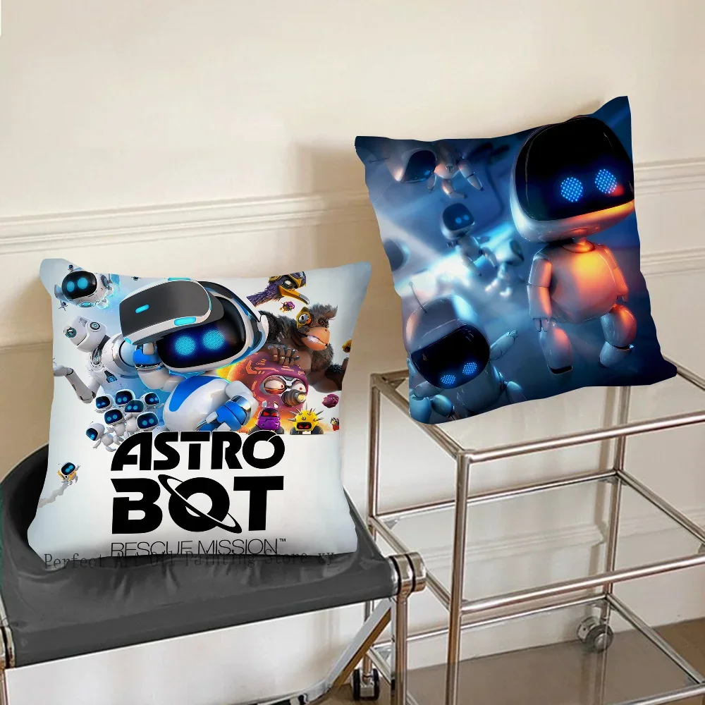 1PC Astrobot Pillow Case Square Pillow Cushion Cover Bedroom Sofa Room Decoration Casual Pillow Cover