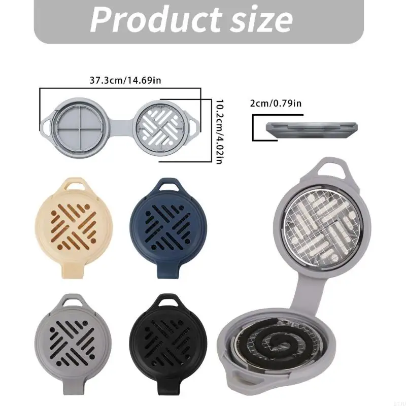 Heat Resistant Soft elastomer Scent Device Including Reinforced Hook For Outside tasks Simple To Carry And Clean 37JD