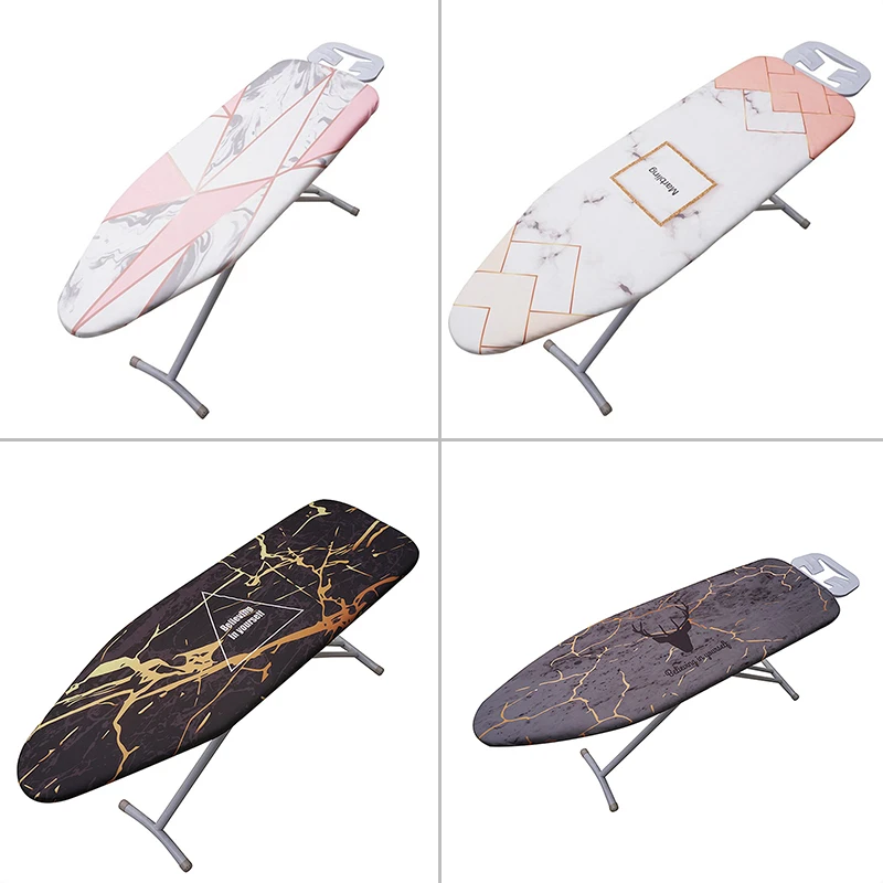 Household Ironing Board Cover Non Slip Thick Printed Heat Insulation Accessories 140x50cm Replacement Convenient