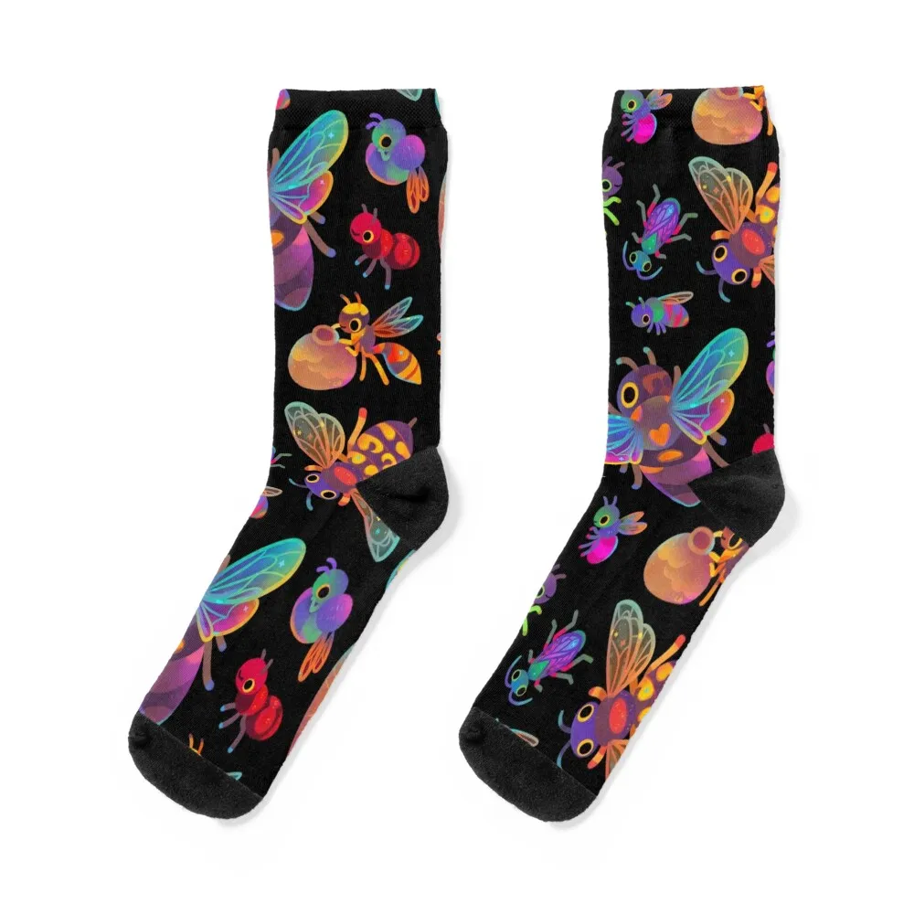 Solitary wasps - dark Socks compression golf set Socks Girl Men's