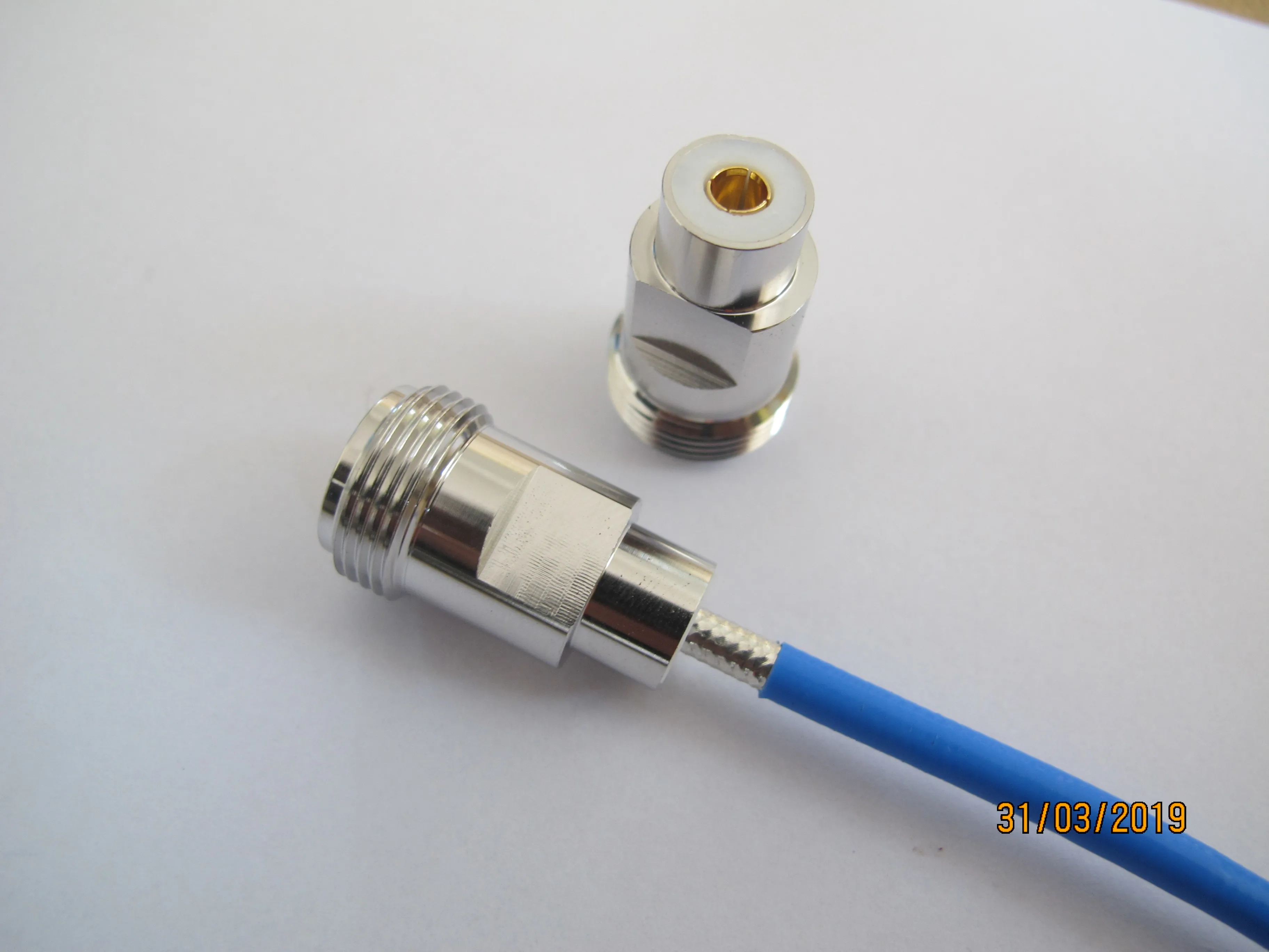 141 RG402 Semi-flexible Cable N-head Test Head 6G Solderless for Quick Plug-in Test Cable