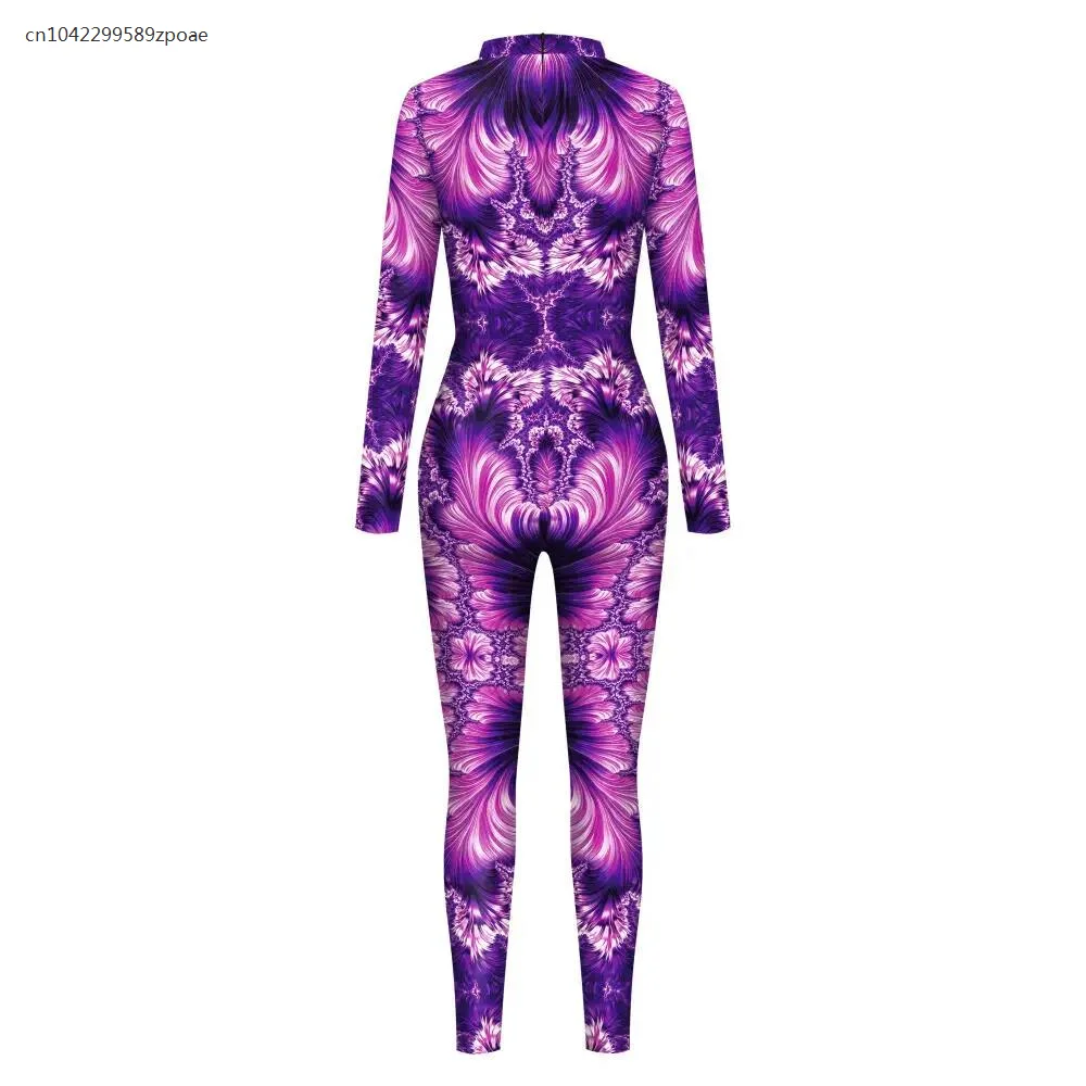 Multiple colour Printing Holiday Women Jumpsuit Halloween Bodysuits Cosplay Costumes Role Playing Dress Up Outfit Tights Suits