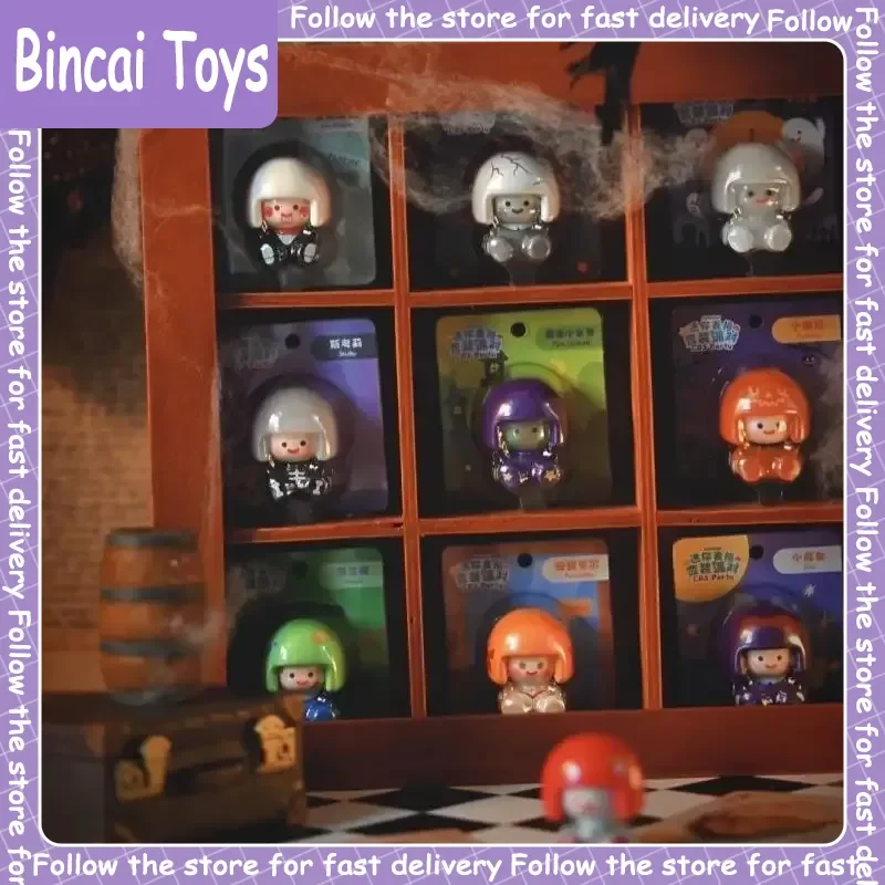 

New Mini Mage Cross Dressing Party Series Cute Grain Blind Box Cute Model Handmade Desktop Decoration Halloween Exclusive Gift
