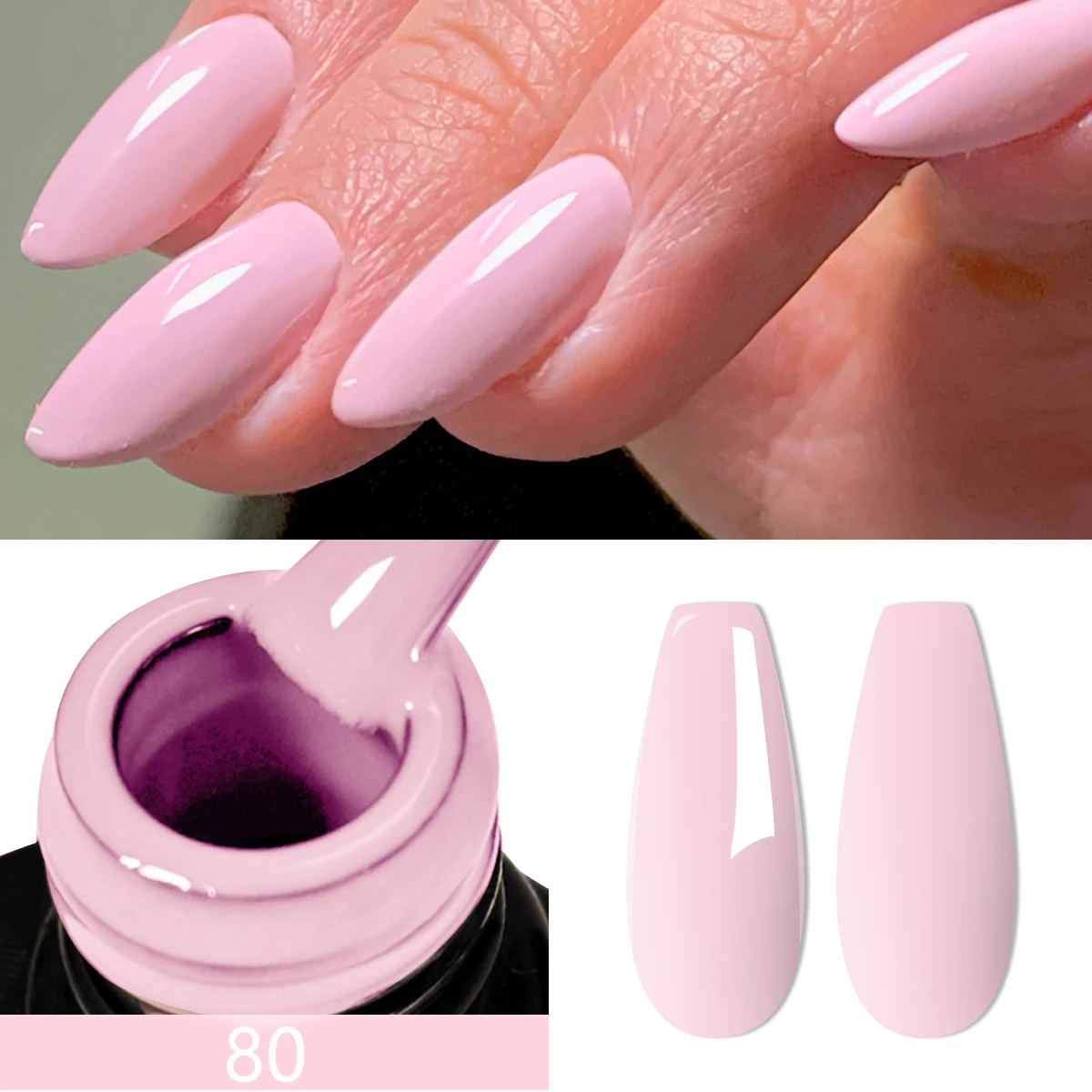 7 ml 7er-Pack superheller, reflektierender Farb-Eyeliner-Gel-Nagellack, superfeiner Stiftspitzenstreifen-Malskleber