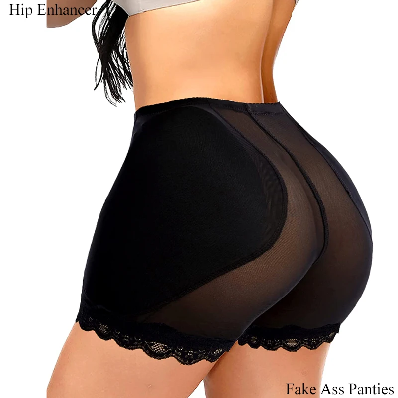 Big Ass Sponge Padded Panty Sexy Butt Lifter Fake Ass Booty Hip Enhancer Waist Trainer Control Panties Pads Buttocks Body Shaper