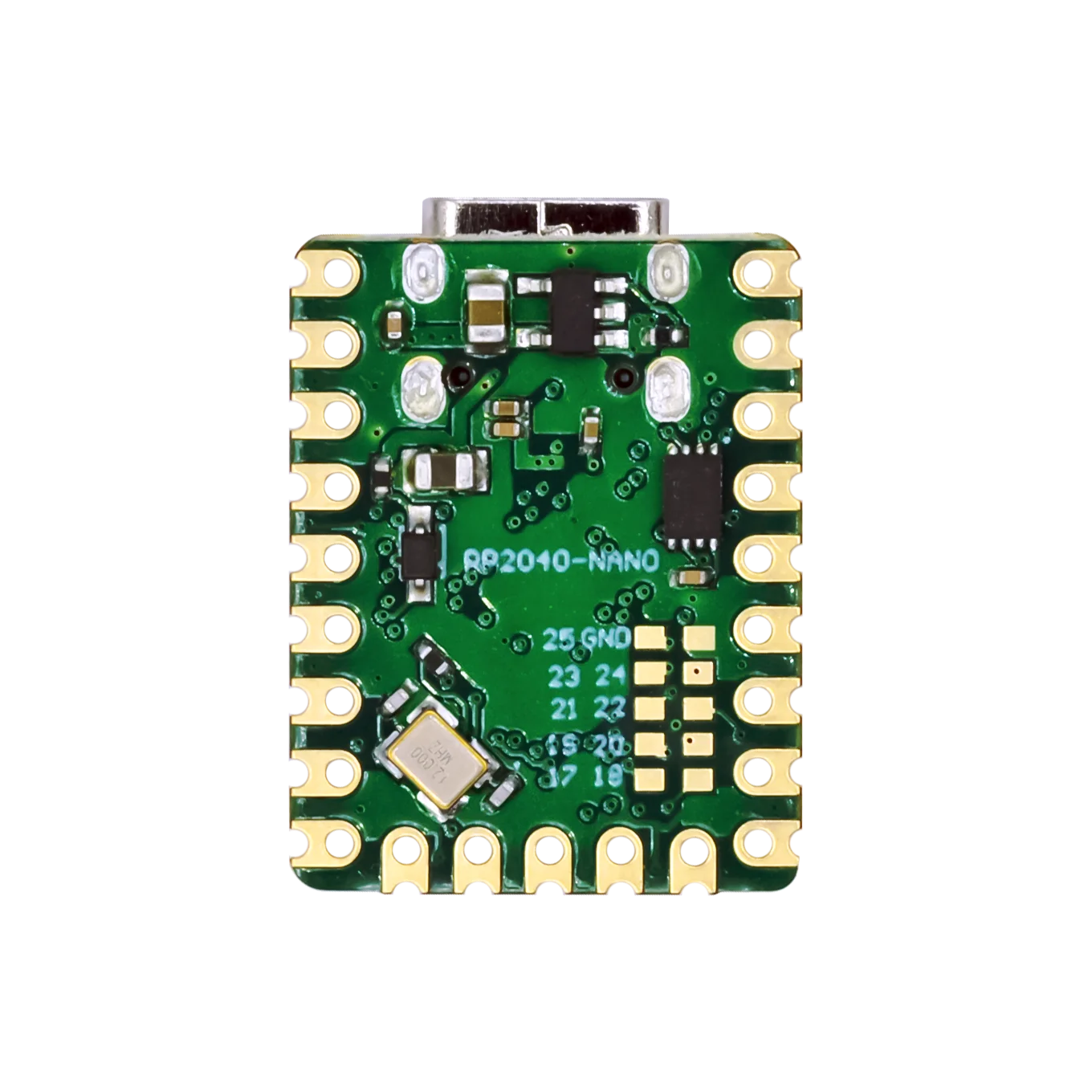 RP2040-Zero RP2040 para microcontrolador Raspberry Pi PICO, Módulo de placa de desarrollo de doble núcleo Cortex M0 + procesador 2MB Flash