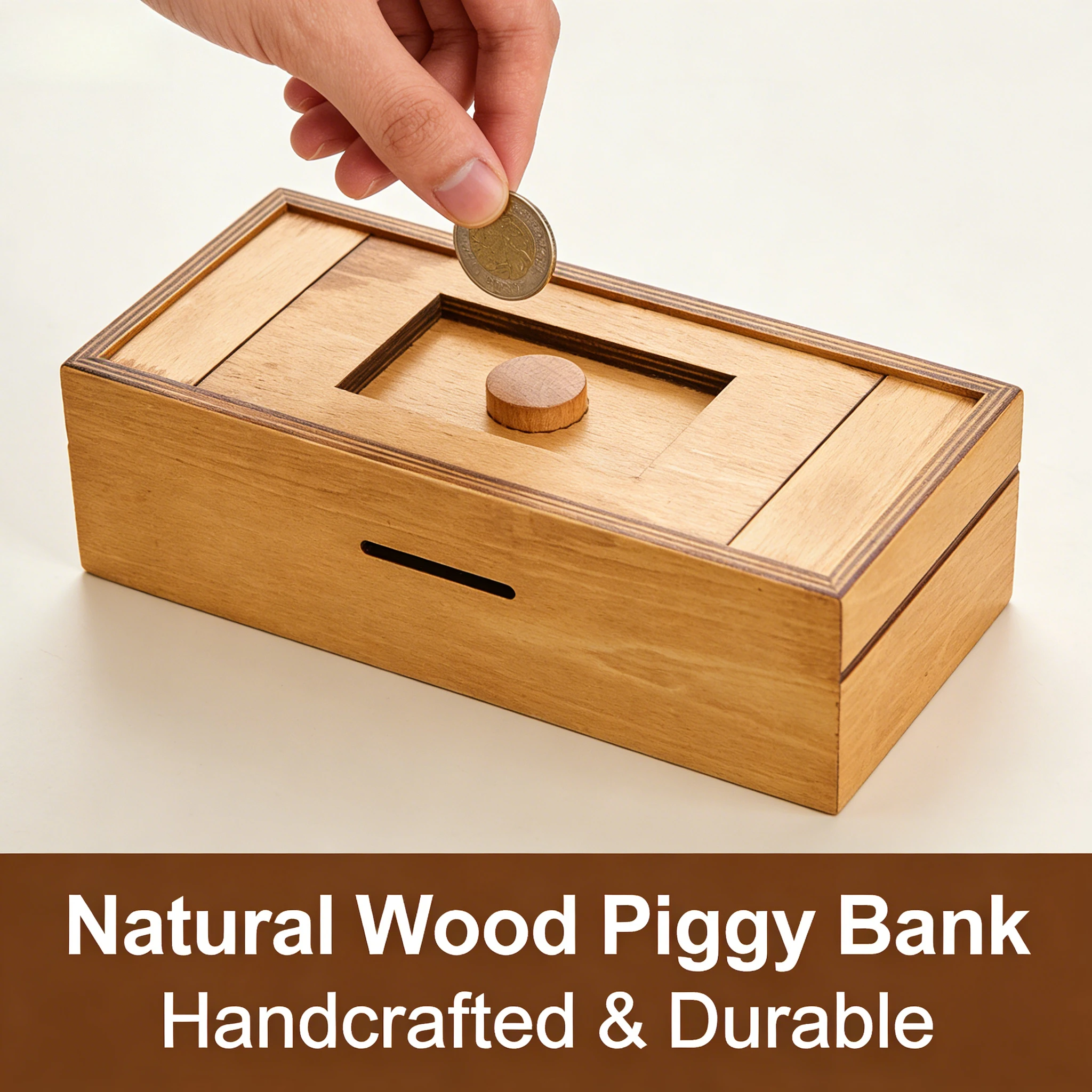Wooden Puzzle Money… - image