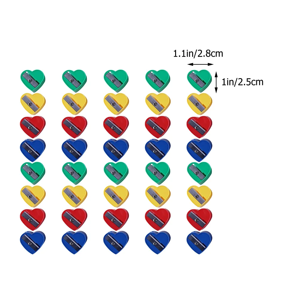 40 Stück Bleistift spitzer Handheld wieder verwendbare Zimmermann Geschenk Bulk Spitzer die Schärf werkzeuge Kinder Cartoon Modellierung Briefpapier