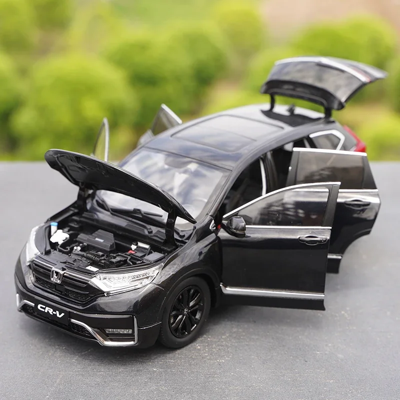1:18 ALL New 2021 Honda CRV SUV Diecast Alloy Car Model Authorized Authentic Boy Toys Gifts Original Box
