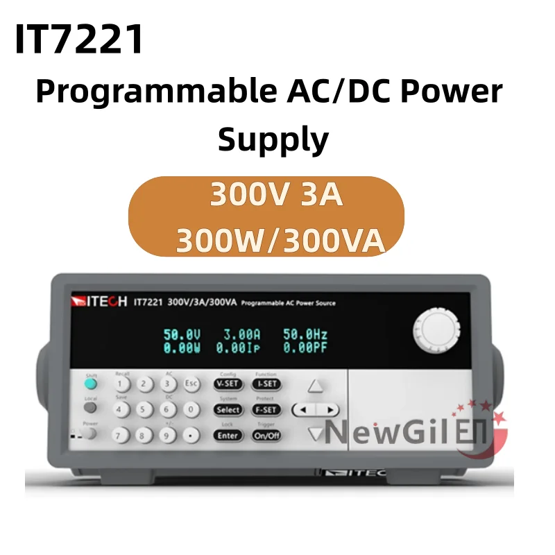 Programmable AC/DC Power Supply - ITECH IT7221 (300W) & IT7222 (600W), 300V