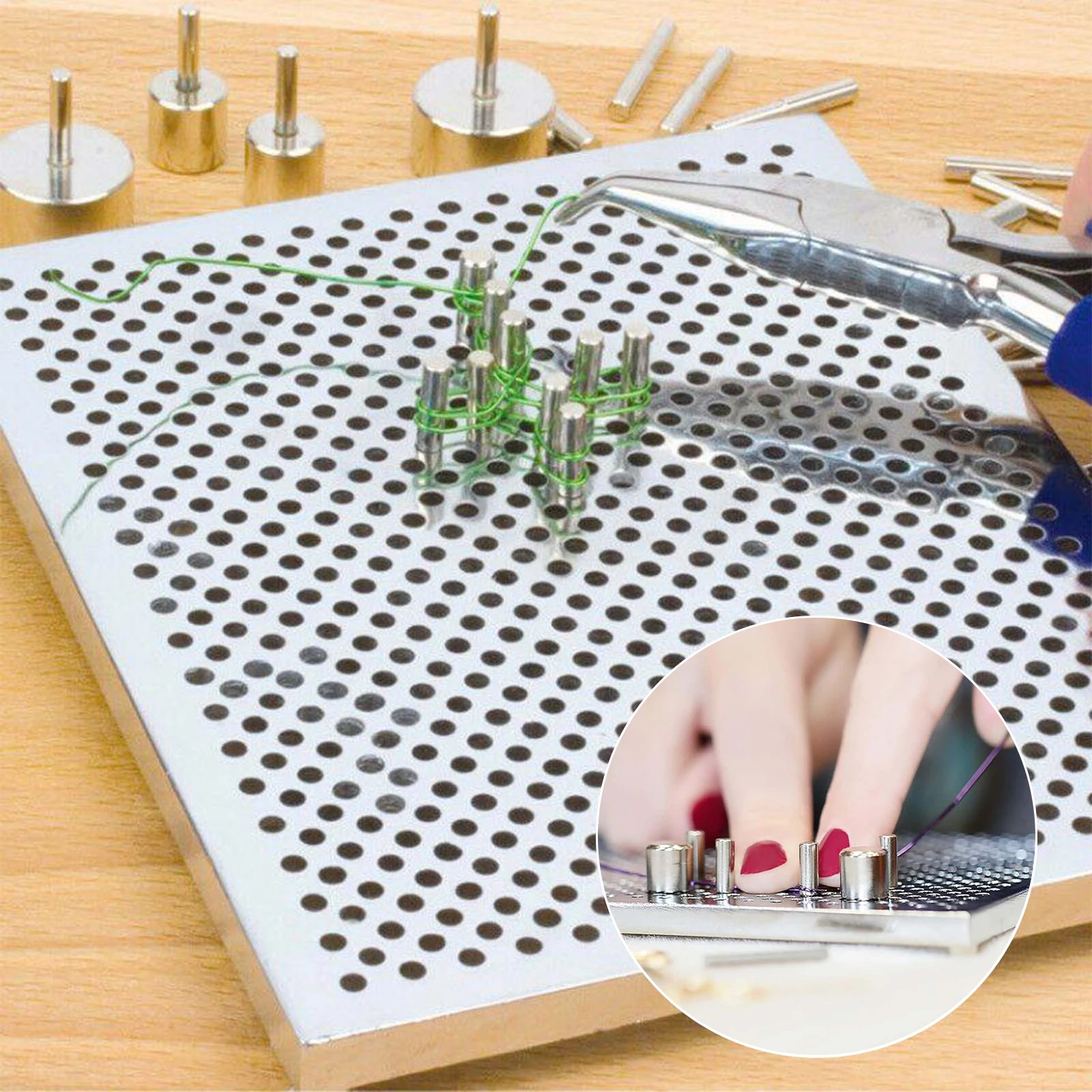 Kit de Ferramentas para Dobrar - Wire Jewelry Making Jig avaliação e preço