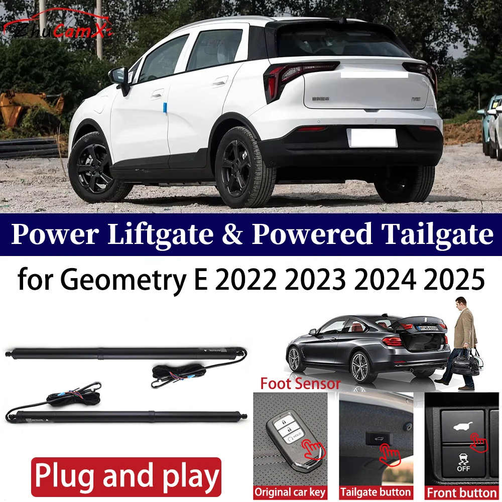 

ZhuCamX for Geometry E 2022-2025 Car OEM Power Electric Automatic One-Click Smart Liftgate Tail Gate Strut Opener Plug and play