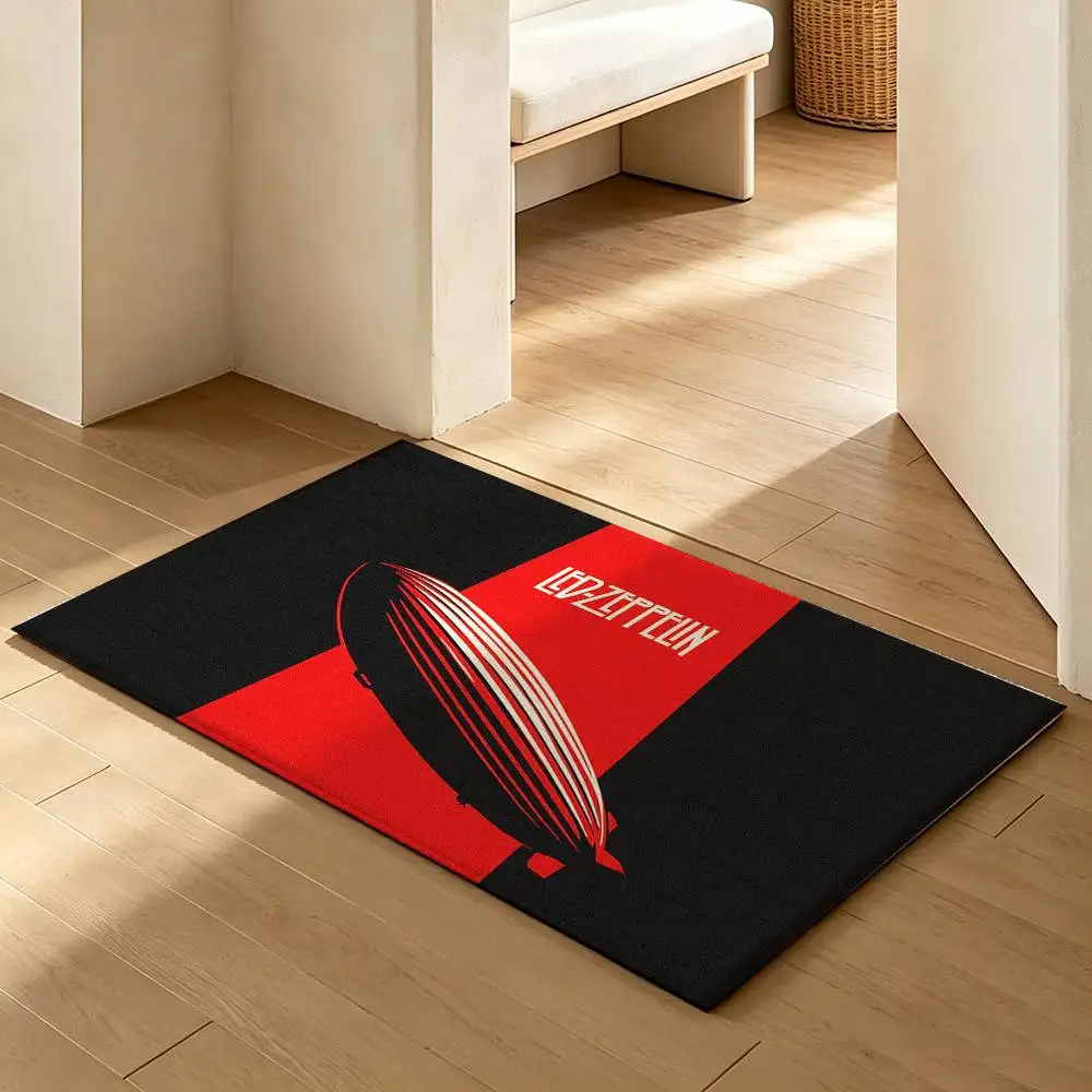 COOL L-Led Zeppelin B-Band  Soft Absorbent Decorative Floor Mat for Bathroom Entryway Living Room