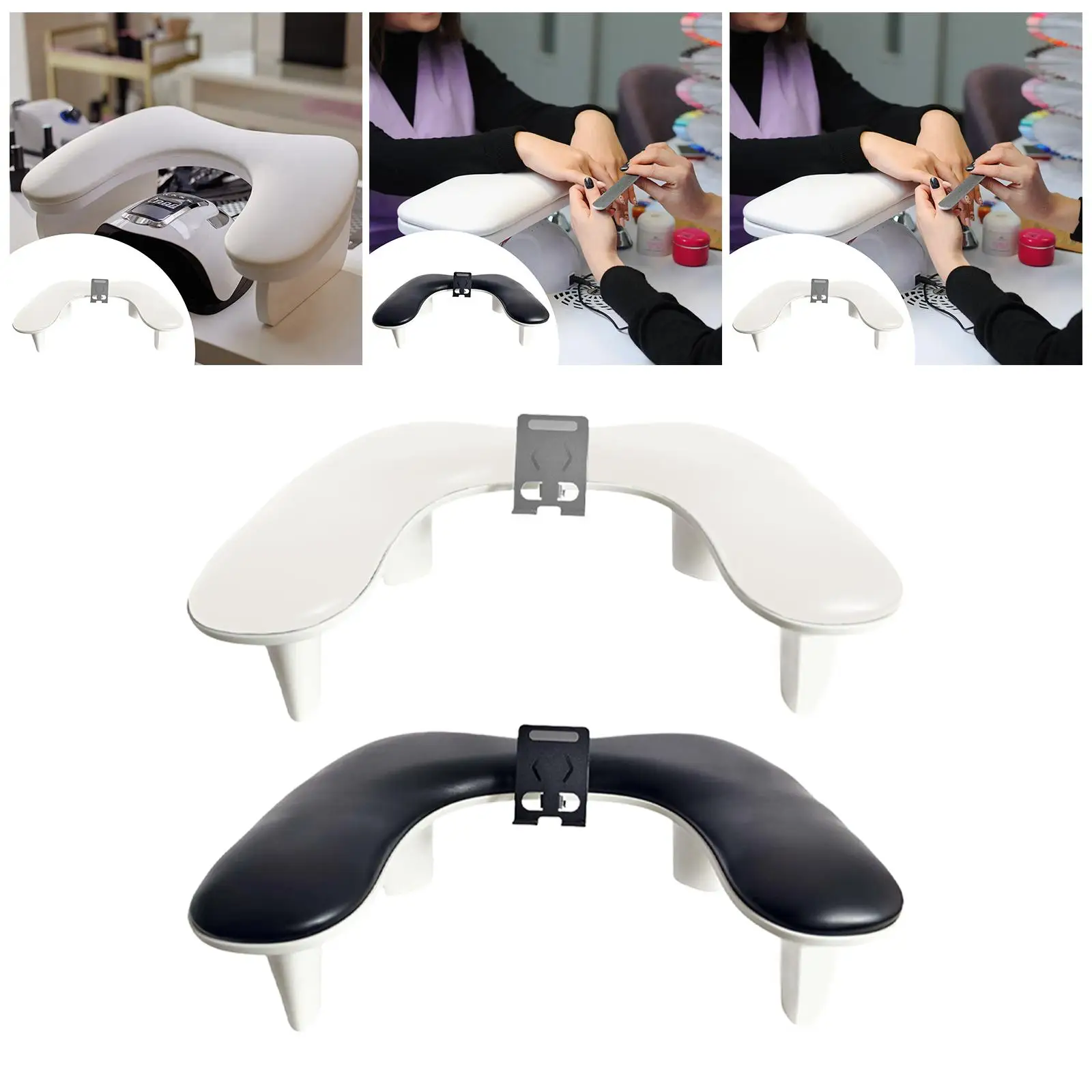 

Подлокотник для маникюра, портативная U-образная подушка для рук, оборудование для инструментов для ногтей с держателем для телефона для маникюра, Nails Tech, домашний салон