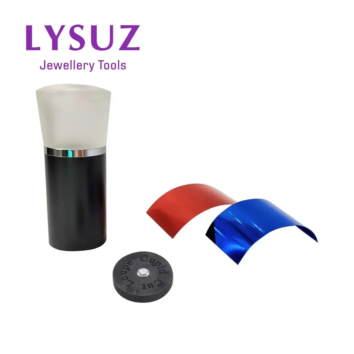 Diamond Hearts & Arrows Scope Cutting Loupes Jeweler Viewer Gemstone Magnifier Jewelry Identification Tool view 3