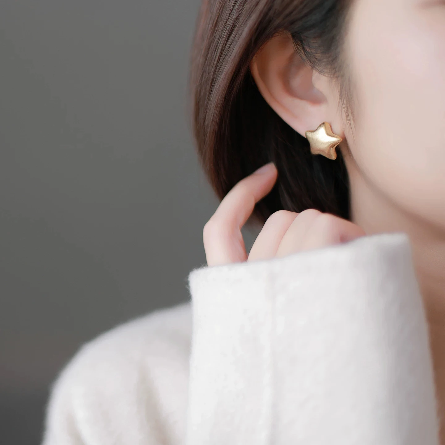 orecchini-a-clip-raytimone-a-forma-di-stella-con-superficie-spazzolata-senza-necessita-di-piercing-accessori-di-gioielleria-di-lusso-alla-moda