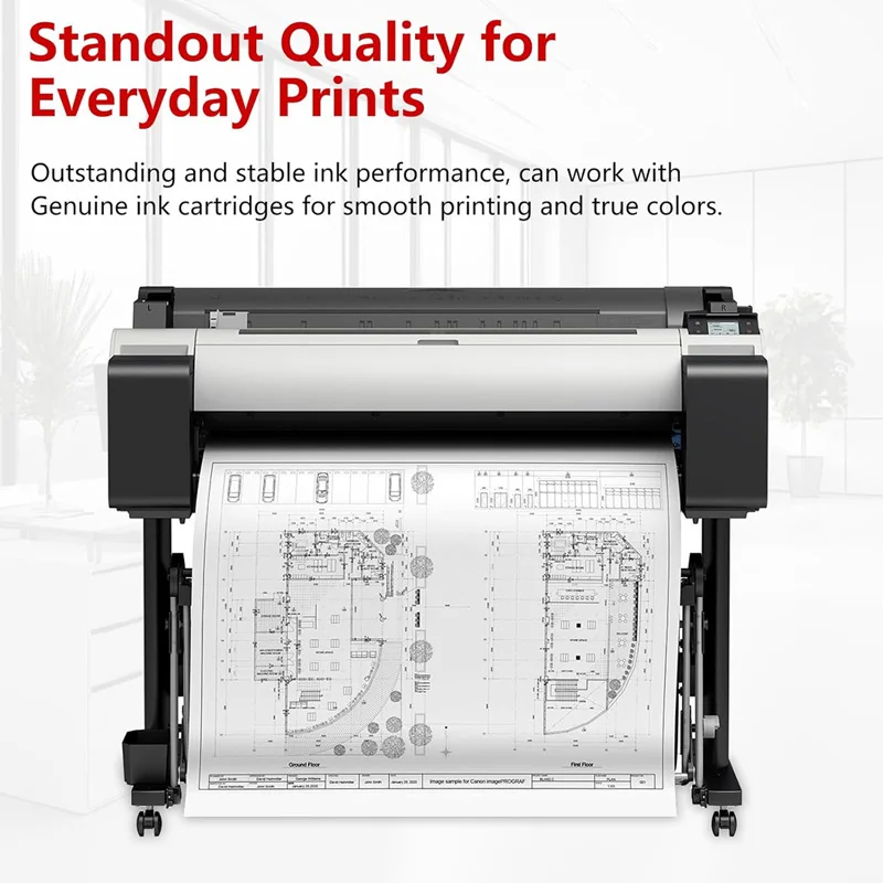 PFI-120 PFI 120 리필 잉크 카트리지 (칩 포함) 캐논 TM200 TM205 TM300 TM305 GP-200 GP-300 프린터용 빈 잉크 탱크