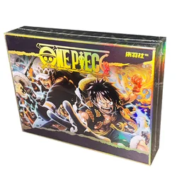 Nuove carte One Piece Esplorazione del tesoro Carta pirata Carta anime Diavolo Rufy Gioco da collezione Carta da battaglia Giocattolo