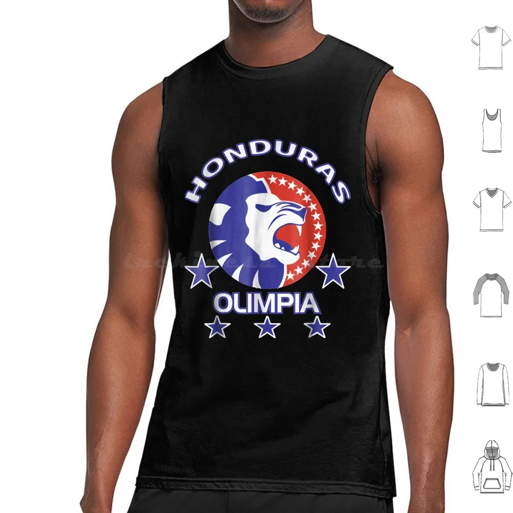 Club Deportivo Olimpia Honduras Camisa Honduras El Papa Essential Tank Tops Print Cotton Cruz Azul And Mats With Purr