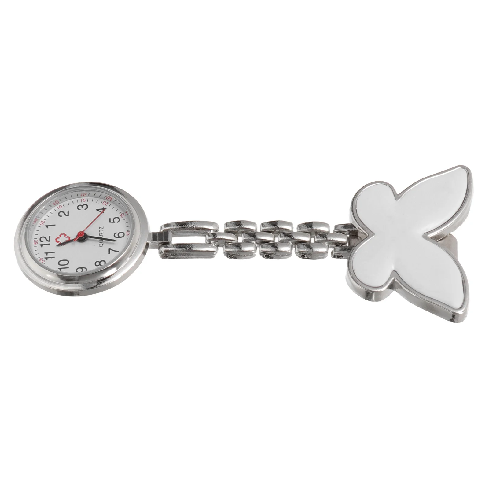Relojes con broche para enfermeras, duraderos, prácticos, portátiles, con Clip, diseño fácil de leer, números claros, regalo de moda