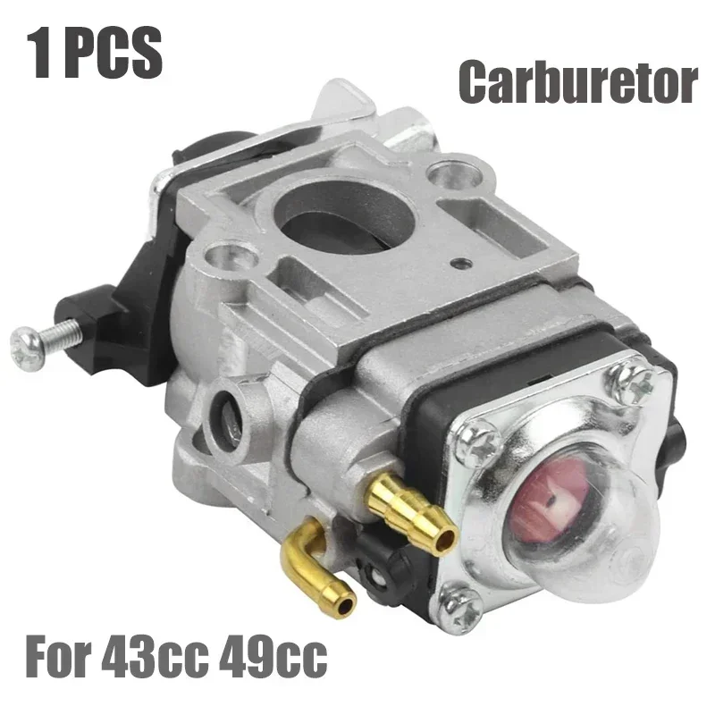 Carburetor Gasoline Grass Trimmer Accessories Carburetor Brush Cutter Engine Carburetor Compatible with 40-5 44-5 43cc 49cc