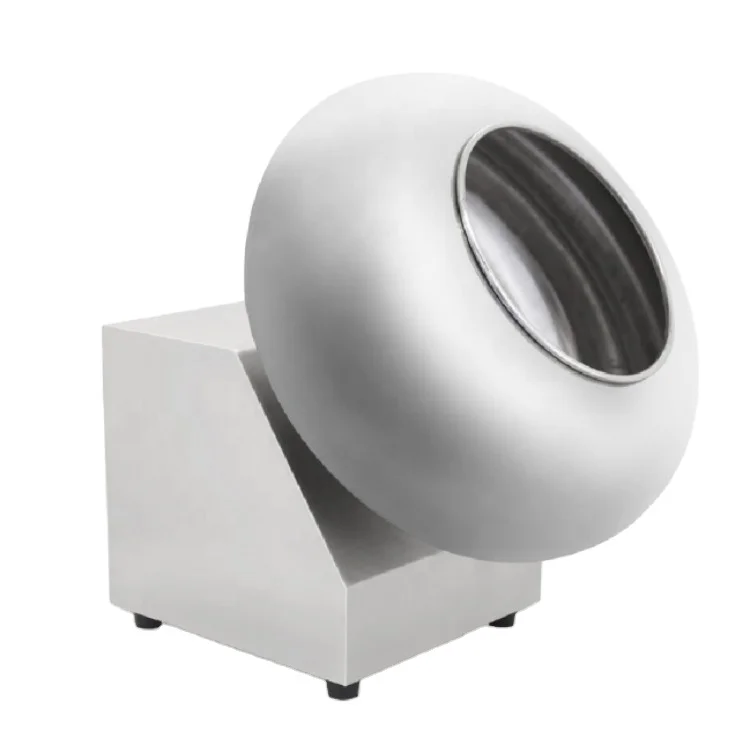 Máquina para Recubrir con Azúcar Almendras y Frutos Secos, Recubridora de Bolas de Chocolate y Caramelo de Maní para Restaurantes y Comercios