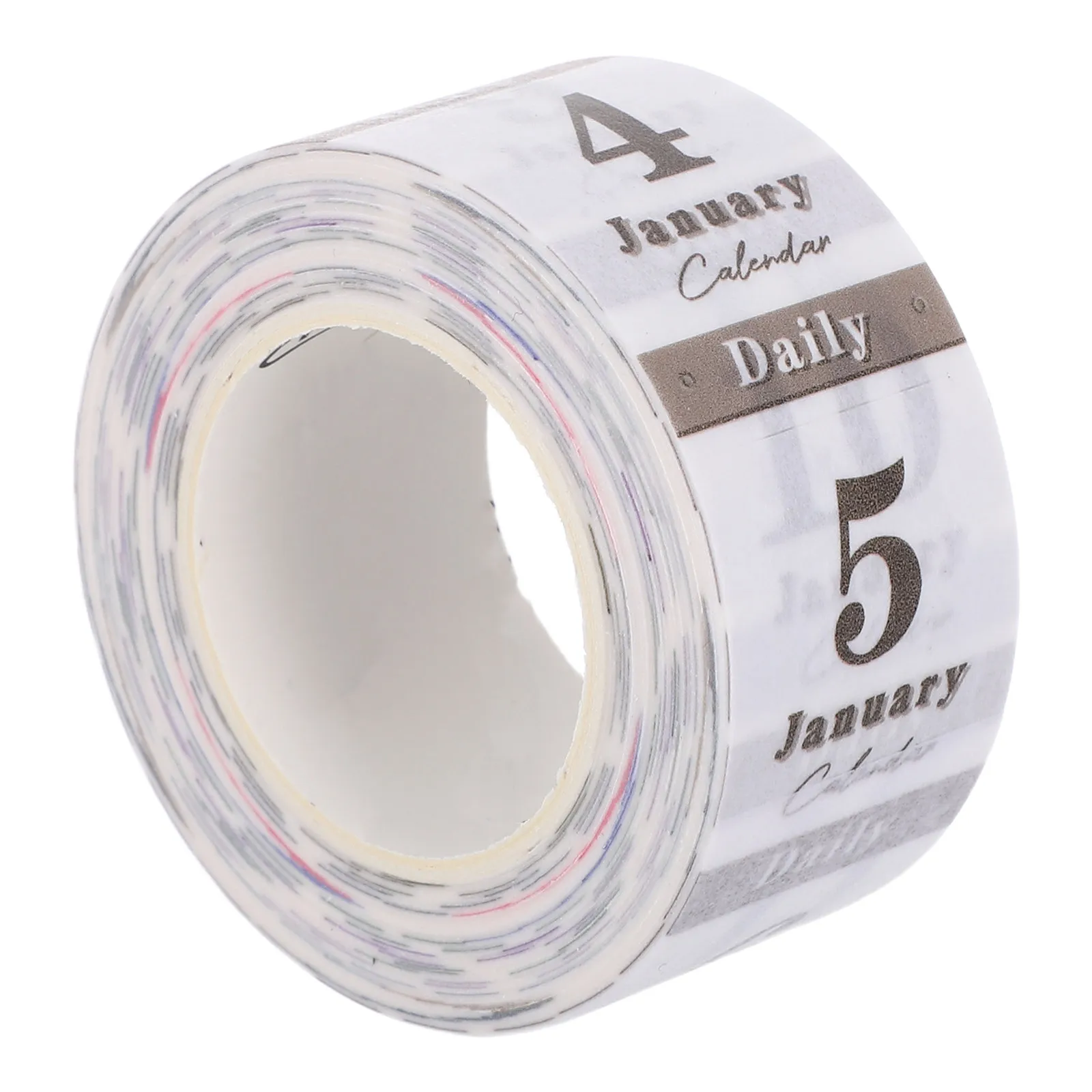 

1 Box 365 Day Calendar and Paper Stickers Washi Planner Stickers with Monthly Date Labels for Students Professionals Daily