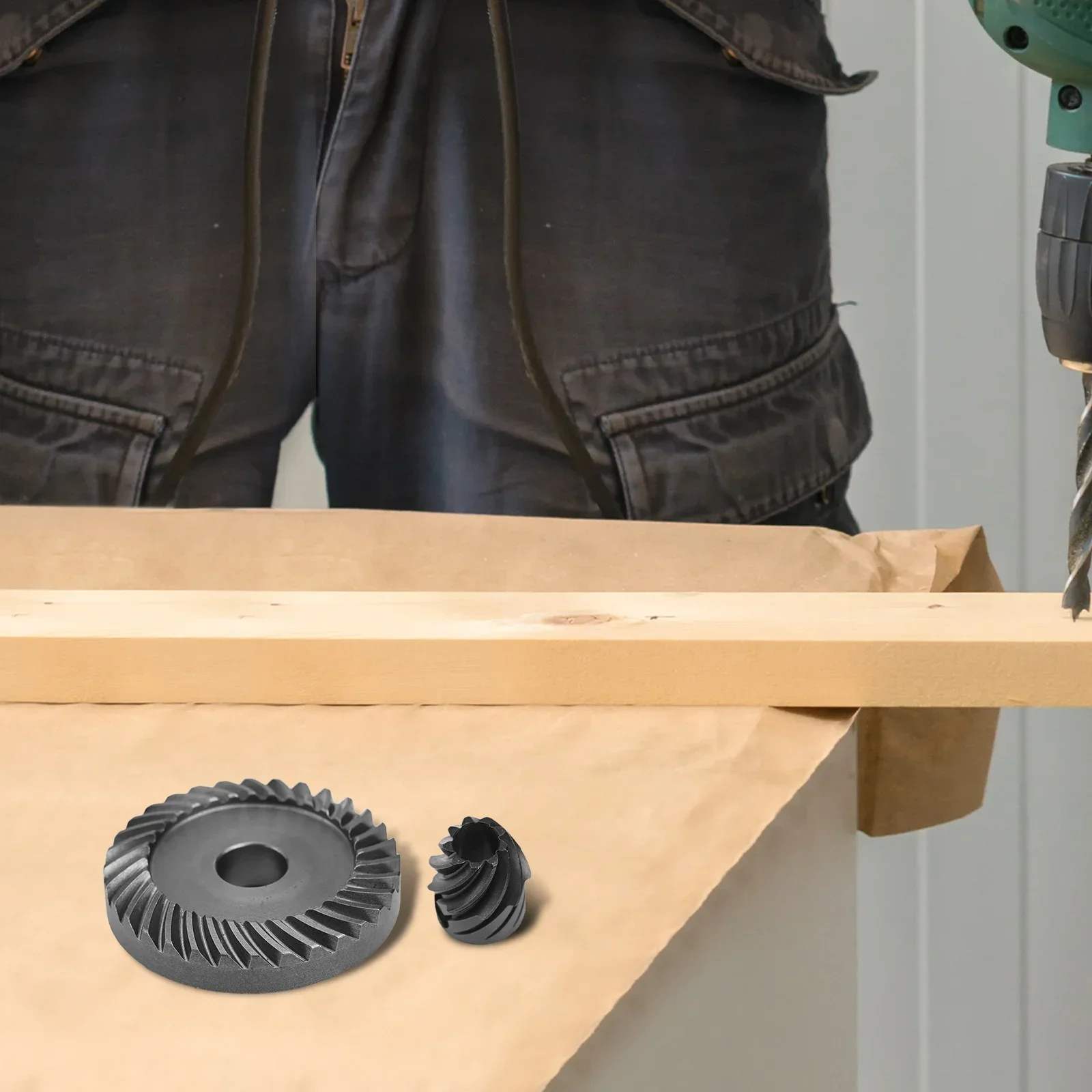 Metal Replacement Cutting Machine Gear Compatible with Popular Angle Grinder Models DWEDW10S DWEDW10T D28134&D2713