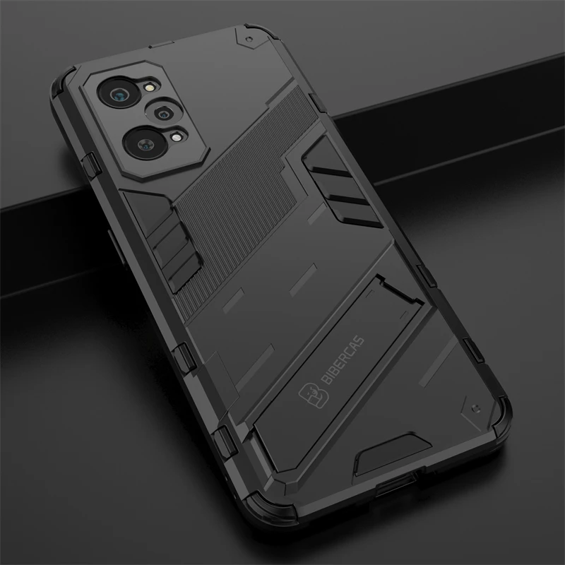 For Realme GT Neo2 Case Punk Stlye Phone Holder Protective Armor Bumper Case For Realme GT Neo 2 Cover For Realme GT 5G C21Y